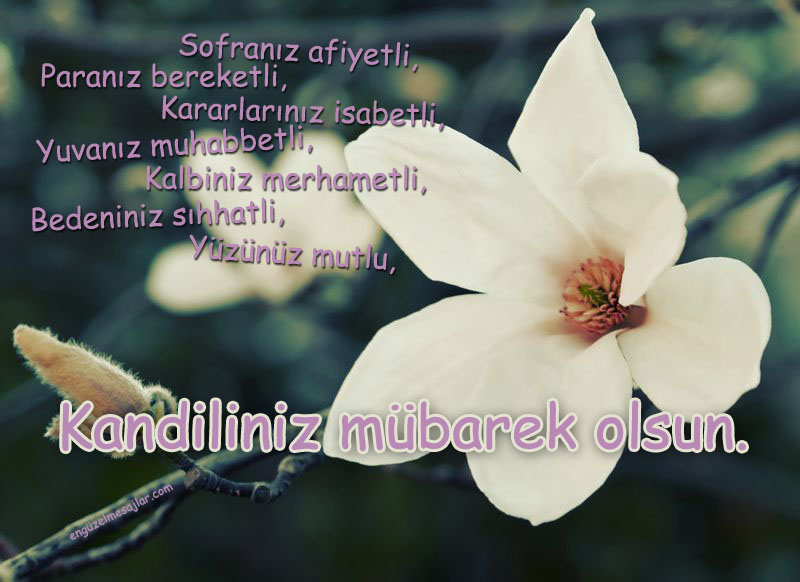 Resimli miraç kandili mesajları