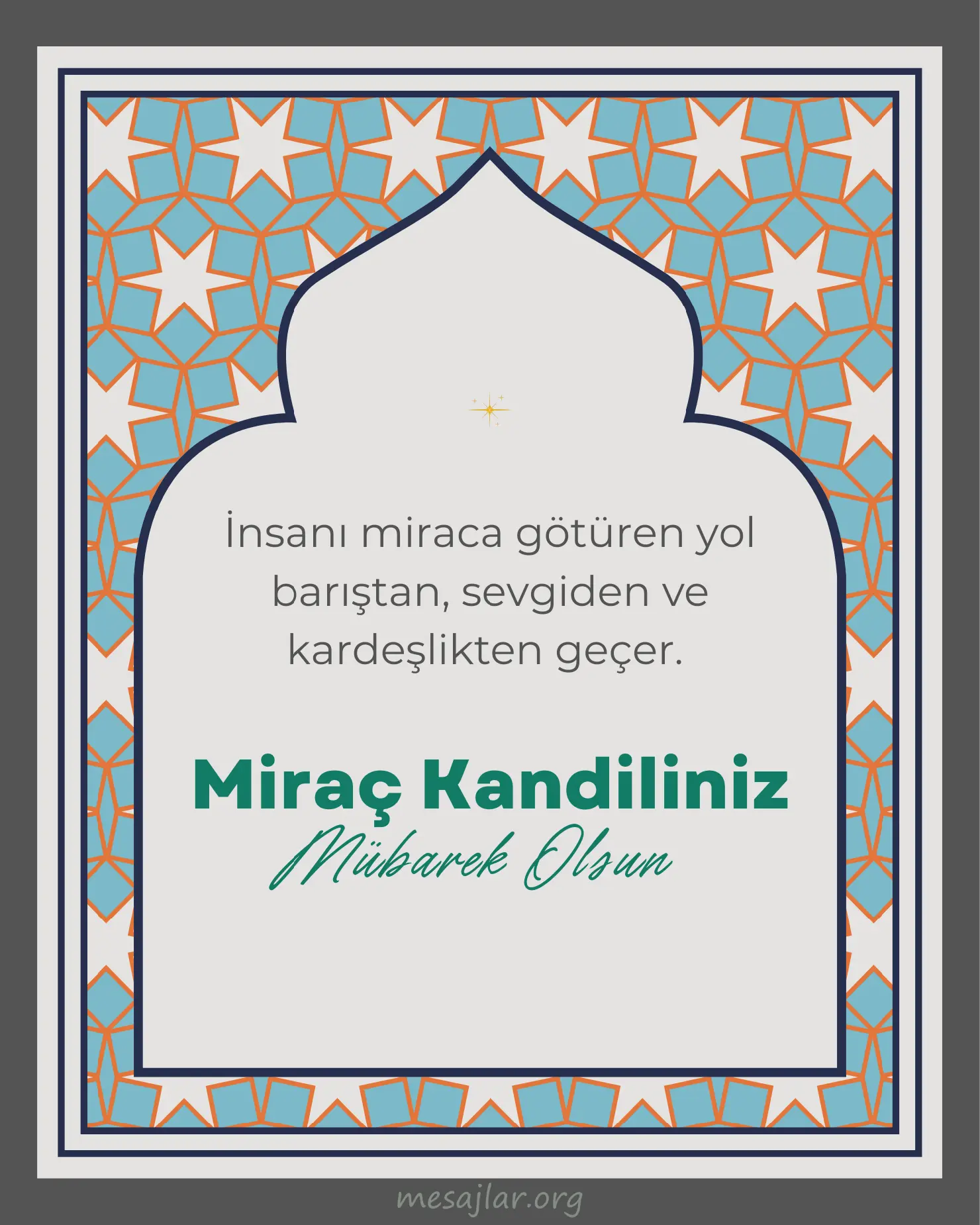 Resimli Miraç Kandili Mesajları Sözleri