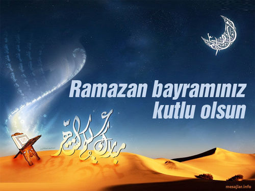 Resimli Ramazan Bayramý Mesajlarý Sözleri