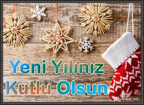Resimli Yılbaşı Yeni Yıl Mesajları Sözleri Kartları