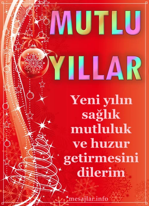 Resimli Yılbaşı Yeni Yıl Mesajları Sözleri 2024
