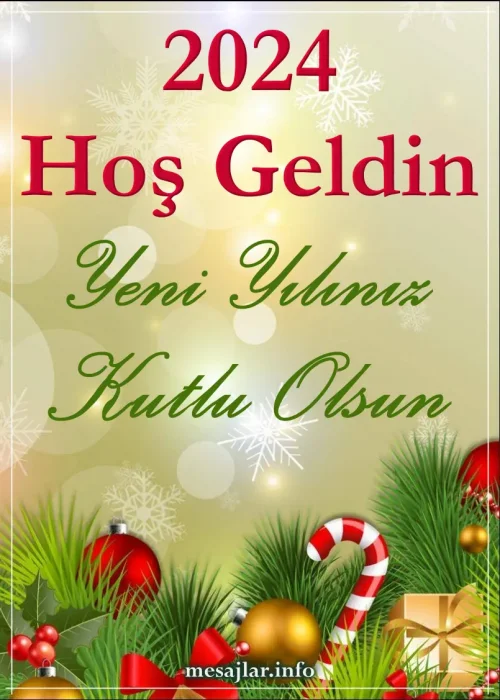 Resimli Yılbaşı Yeni Yıl Mesajları 2024